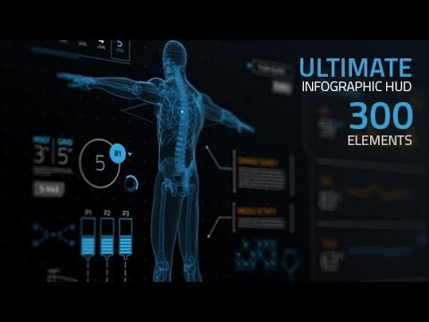 Ultimate Infographic HUD [300] (Videohive After Effects Templates)